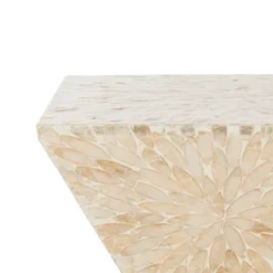 Safavieh Calypso Sunburst Mosaic Stool - Multi/Beige Side Table