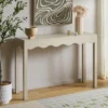 Safavieh Lilith 43-Inch Wave Console Table in Beige -Safavieh Furniture GUEST 00ec035d b538 4545 aef2 8d142ab42d5a