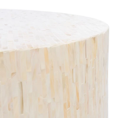 Safavieh Scarlett Round Coffee Table - Natural Coastal Design 5 Safavieh Scarlett Round Coffee Table - Natural Coastal Design - Image 3