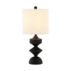 Safavieh Riza 19.5-Inch Modern Sculptural Table Lamp in Black -Safavieh Furniture GUEST 0369e6e1 7995 4e94 9bdf a66019b9cf4e