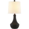 Safavieh Herleva 19.5" Black Ceramic Modern Table Lamp -Safavieh Furniture GUEST 0571caad 1aac 4533 acbd 76e1f830606b