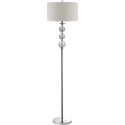 Safavieh Pippa Silver and Crystal Globe Floor Lamp -Safavieh Furniture GUEST 05f1d8ee 85c8 4f10 8cbc b236c0f1fdec