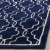 Safavieh Jennie Quatrefoil Hand-Tufted Wool Runner Rug, 2'3" x 9', Dark Blue/Ivory 1 Safavieh Jennie Quatrefoil Hand-Tufted Wool Runner Rug, 2'3" x 9', Dark Blue/Ivory -Safavieh Furniture GUEST 067fe6bf 136d 4d63 b460 90c08f6af792