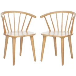 Safavieh Blanchard Spindle Side Chair (Set of 2) -Safavieh Furniture GUEST 08a9f4fb 3006 47cc 9327 1cc38f0b6b45