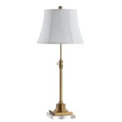 Safavieh Callen 27-Inch Elegant Table Lamps (Set of 2) - Bronze & White -Safavieh Furniture GUEST 09b8b961 4bee 4b95 8b93 54c278461a8c