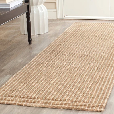 Safavieh Turner Hand-Woven Jute Area Rug - Eco-Friendly Coastal Decor 4 Safavieh Turner Hand-Woven Jute Area Rug - Eco-Friendly Coastal Decor - Image 2