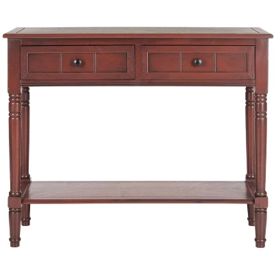 Safavieh Couture Samantha Console Table in Vintage Grey - AMH5710 19 Safavieh Couture Samantha Console Table in Vintage Grey - AMH5710 - Image 17