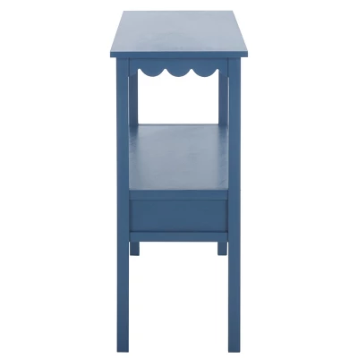 Safavieh Haven Lower 2-Drawer Console in Natural Pine 5 Safavieh Haven Lower 2-Drawer Console in Natural Pine - Image 3