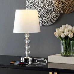 Safavieh Nola 16-Inch Stacked Crystal Ball Table Lamp Set - Grey/Clear 15 Safavieh Nola 16-Inch Stacked Crystal Ball Table Lamp Set - Grey/Clear -Safavieh Furniture GUEST 0aec2b5f 90fd 48ac 9ed8 be7e3f007432