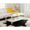 Bela Coffee Table - White - Safavieh -Safavieh Furniture GUEST 0afc696a 59fa 4f87 972b 7f06ab9772bf