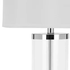 Safavieh Jeanie 25-Inch Glass Cylinder Table Lamp, Set of 2 -Safavieh Furniture GUEST 0c1db1d6 8936 4240 92b1 6bbcc7e9d723