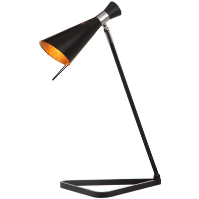 Safavieh Padric 21" Black Iron Modern Table Lamp with Adjustable Head 3 Safavieh Padric 21" Black Iron Modern Table Lamp with Adjustable Head