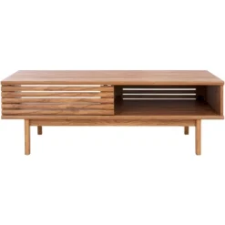 Safavieh Aricia 2-Door Coffee Table with Slatted Wood Details -Safavieh Furniture GUEST 0ca3178f 3964 467b 9bca 017bf2a4eb69