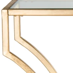 Safavieh Alphonse Gold and Glass Console Table -Safavieh Furniture GUEST 0ffd5c9d 8fd0 4035 9efe 410f3727aef3