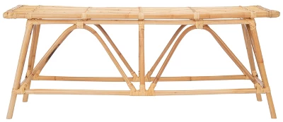 Safavieh Montgomery Rattan Coffee Table - Elegant Bamboo Frame Design 10 Safavieh Montgomery Rattan Coffee Table - Elegant Bamboo Frame Design - Image 8