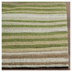 Safavieh Alicante Green Stripe Woven Area Rug