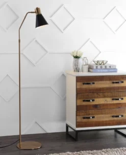 Safavieh Grania 60-Inch Gold and Black Iron Floor Lamp -Safavieh Furniture GUEST 10df7c6d c87e 4a37 8be2 99cef755fdfe