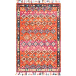 Safavieh Doris Geometric Tufted Wool Area Rug with Tassels 15 Safavieh Doris Geometric Tufted Wool Area Rug with Tassels -Safavieh Furniture GUEST 11531f8e b118 4bc7 8030 99119964abf2