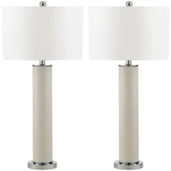 Safavieh Ollie 31.5-Inch Grey Faux Alligator Table Lamps - Set of 2 23 Safavieh Ollie 31.5-Inch Grey Faux Alligator Table Lamps - Set of 2 -Safavieh Furniture GUEST 13978596 7206 404f b7c6 e95ca4b05185