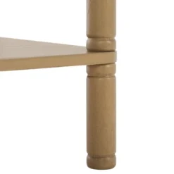 Safavieh Thurston 2-Drawer Wood Console Table - Desert Brown -Safavieh Furniture GUEST 13ce7048 ef23 4353 8f6e 34ed41b66338