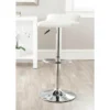 Safavieh Kemonti Quilted Faux Leather Swivel Bar Stool with Chrome Base -Safavieh Furniture GUEST 15634706 b771 4a2a 9870 cf7ee38f51ba