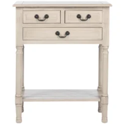 Safavieh Primrose 3-Drawer Console Table with Storage Shelf 31 Safavieh Primrose 3-Drawer Console Table with Storage Shelf -Safavieh Furniture GUEST 15e4a398 8dca 4855 933d 893be7944023