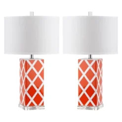 Safavieh Pachio Modern Ceramic Table Lamp Set of 2 13 Safavieh Pachio Modern Ceramic Table Lamp Set of 2 -Safavieh Furniture GUEST 180a2988 d529 447f 9e75 a632efdb2c83