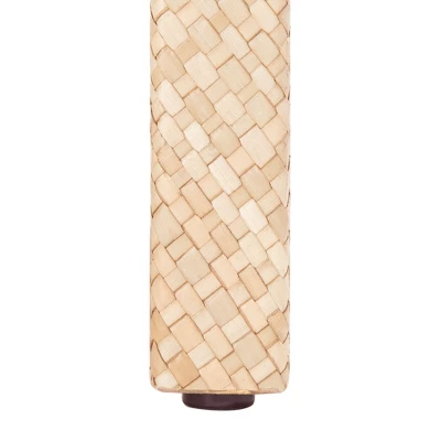 Safavieh Apis Raffia Console Table - Light Natural and Gold 7 Safavieh Apis Raffia Console Table - Light Natural and Gold - Image 5