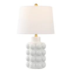 Konny Table Lamp - 24 Inch Height - TBL4608 - Antique White - Safavieh
