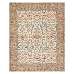 Safavieh Joan Floral Tufted Accent Rug - Hand-Tufted Wool Decor -Safavieh Furniture GUEST 1ac40589 28f9 44d1 9c1b e30766d4cdcd