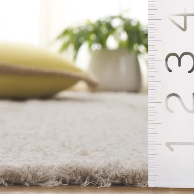 Safavieh Montauk MTK322 Hand Woven 6' Round Ivory & Beige Rug 5 Safavieh Montauk MTK322 Hand Woven 6' Round Ivory & Beige Rug - Image 3