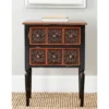 Safavieh Kenneth 2-Drawer Side Table in Dark Brown -Safavieh Furniture GUEST 1be079c5 e865 4e7e 9825 962707f708cb