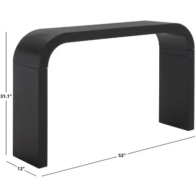 Safavieh Liasonya CNS6604 Curved Console Table 10 Safavieh Liasonya CNS6604 Curved Console Table - Image 8