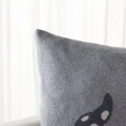 Safavieh Trio Elves Decorative Holiday Pillow - Grey & Red (18" x 18") -Safavieh Furniture GUEST 1e718f11 f377 4c23 ae0c 91cc061468c3