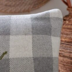 Safavieh Fall Pumpkin Gingham Accent Pillow - 20"x20" 7 Safavieh Fall Pumpkin Gingham Accent Pillow - 20"x20" -Safavieh Furniture GUEST 1e9ca110 60ab 46c7 8c92 d81b15877d87