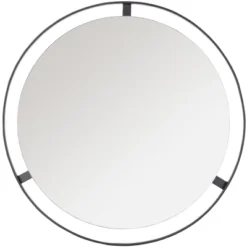 Safavieh Radlin Round Minimalist Wall Mirror in Matte Black 7 Safavieh Radlin Round Minimalist Wall Mirror in Matte Black -Safavieh Furniture GUEST 1ff7df16 114e 4585 a431 c89e1e33ba8d