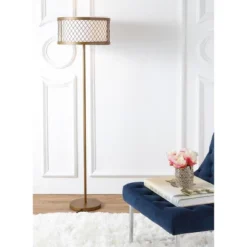 Safavieh Evie Mesh Floor Lamp in Gold Finish 6 Safavieh Evie Mesh Floor Lamp in Gold Finish -Safavieh Furniture GUEST 2067ed99 36f2 41ff bb1f a6c93106b3d7