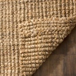 Safavieh Maricela Solid Woven Rug - Hand-Woven Jute Area Rug -Safavieh Furniture GUEST 20fc5c7d f30f 4e25 8670 5a0f23a2ee77