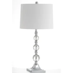 Safavieh Maeve Crystal Ball Lamp - Elegant Set of 2 -Safavieh Furniture GUEST 22e5bf90 50a9 43d7 9b3f b6baa3b70db1