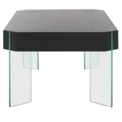 Safavieh Katelyn Contemporary Coffee Table with Transparent Glass Legs -Safavieh Furniture GUEST 257779c4 691a 41fb bb37 7924b8d83716