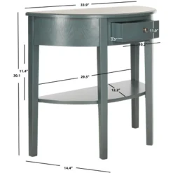 Safavieh Couture Abram Demilune Console Table with Storage Drawer 11 Safavieh Couture Abram Demilune Console Table with Storage Drawer -Safavieh Furniture GUEST 25e564c2 9975 45a2 8531 ebdd00f6b511