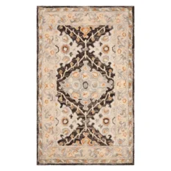 Safavieh Katherine Collection Medallion Hand-Hooked Wool Area Rug -Safavieh Furniture GUEST 28ce5c46 7fb9 4edb af6d b0ca3d903e91