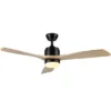 Safavieh Vencin 52-Inch LED Ceiling Fan with Wood Blades - CLF1020 -Safavieh Furniture GUEST 2a5152e1 e88f 41c3 9b8b bfb160976915