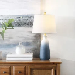 Safavieh Narem White and Blue Ombre Table Lamp 7 Safavieh Narem White and Blue Ombre Table Lamp -Safavieh Furniture GUEST 2b49e2c6 8601 4062 bcdd fb11a97ca6cb