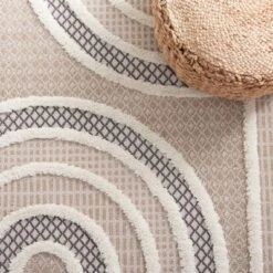 Safavieh Urban URB210 Geometric Power Loomed Area Rug with Tassels -Safavieh Furniture GUEST 2b6e0065 9a25 4a86 b68c afbe7c834d8b