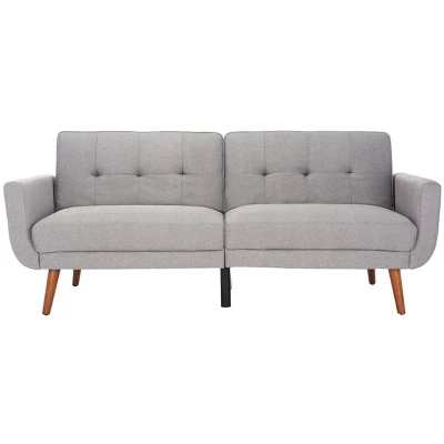 Safavieh Bushwick Foldable Futon Bed - LVS2006 Tufted Sleeper Sofa 12 Safavieh Bushwick Foldable Futon Bed - LVS2006 Tufted Sleeper Sofa - Image 10