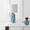 Safavieh Kelesie 18-Inch Blue Geometric Ceramic Table Lamp 2 Safavieh Kelesie 18-Inch Blue Geometric Ceramic Table Lamp -Safavieh Furniture GUEST 2cb91139 95db 4dc1 9228 508a14c2b38d