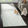 Safavieh Kids SFK906 Hand Tufted Wool Area Rug for Playrooms & Nurseries