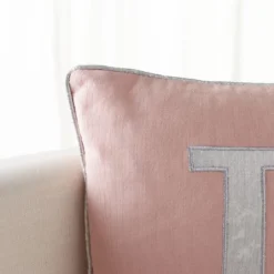 Safavieh Joy Holiday Tree Pillow, Blush Pink 12"x20" -Safavieh Furniture GUEST 2f8a83af aa15 4c4c a182 06619cc5aec4