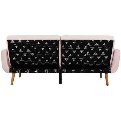 Safavieh Bushwick Foldable Futon Bed - LVS2006 Tufted Sleeper Sofa 7 Safavieh Bushwick Foldable Futon Bed - LVS2006 Tufted Sleeper Sofa - Image 5